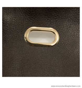 Eyelet gold 96X42 mm. / 81 mm.