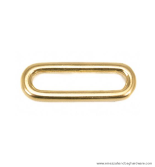 Oval ring gold 40X15 mm. / 32 mm.