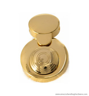 Handbag lock gold 56X37 mm.