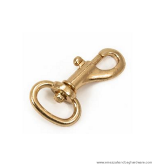 Swivel hook gold 35X18 /13 mm.