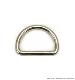 D-Ring nickel 50X36 /40 mm.