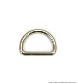 D-Ring nickel 45X33 /35 mm.