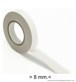 Double-sided tape 8 mm.