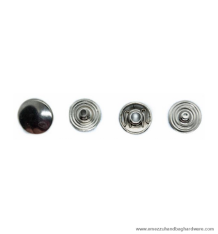 Snap Fasteners nickel &Oslash; 14 mm.