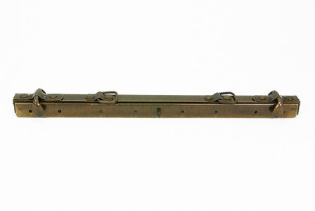Gladstone bag frame 45 cm. Antique brass brushed type A