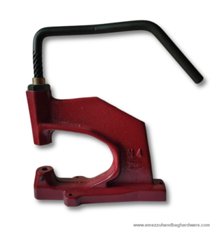 Rivet press machine no. 4