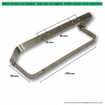 Doctor bag frame 37 cm.Doctor bag frame 26 cm.