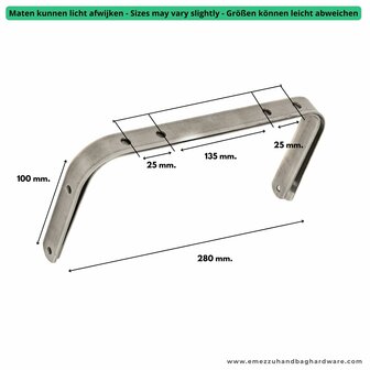 Doctor bag frame 28 cm.