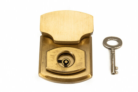 Handbaglock gold 52X38 mm.&nbsp;