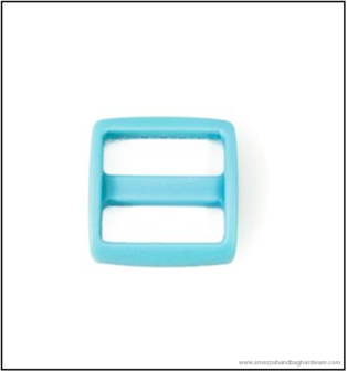 Schuiver 33X33 mm. / 26 mm. blauw