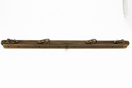 Gladstone bag frame 60 cm. Antique brass brushed type B