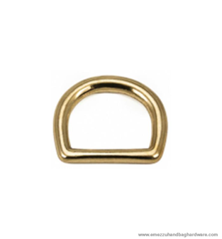 D-ring brass 30X27 mm.