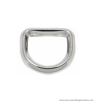 D-ring nickel 30X28 mm.
