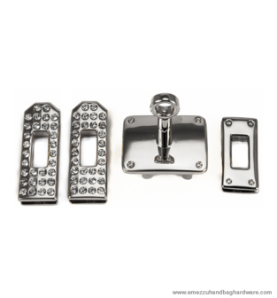 Herm&egrave;s lock 35X27 mm.