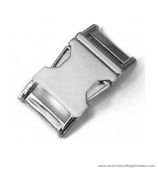 Side release buckle Nickel 58X31 /25 mm.