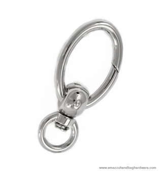 Swivel hook nickel 77X35/15 mm.