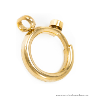 Snap-ring gold 41X41/14 mm.