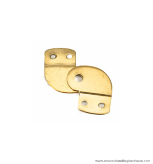 Hinge gold 24X15 mm.