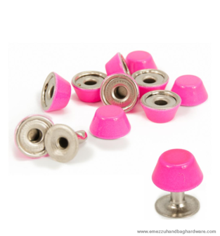 Fluo rivet fucsia  11 mm. X &Oslash; 11 mm.