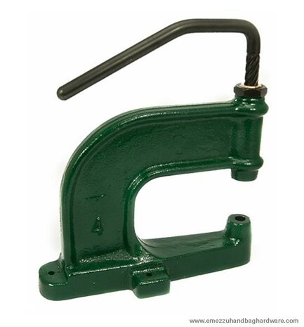 Rivet press machine no. 4