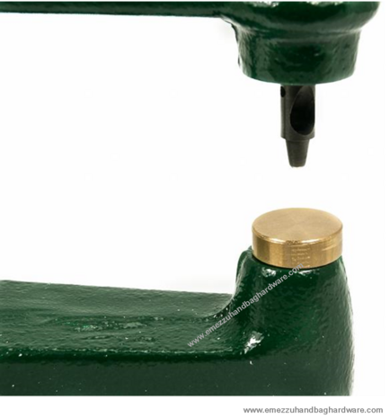 Rivet press machine no. 4