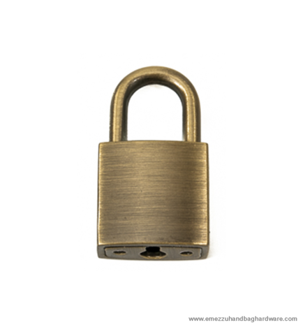 Padlock brass 37X21 mm.