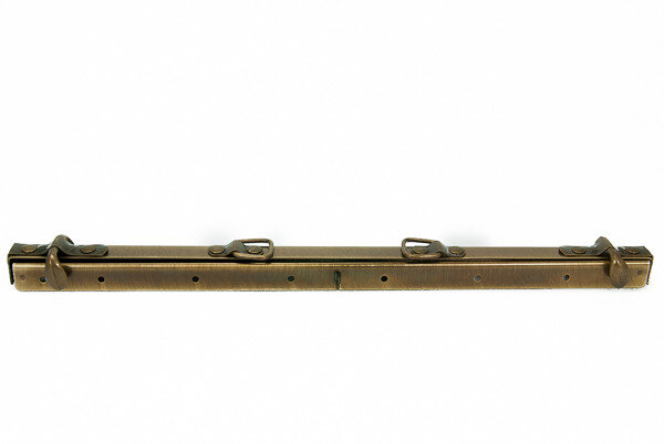 Gladstone bag frame 50 cm. Antique brass brushed type A