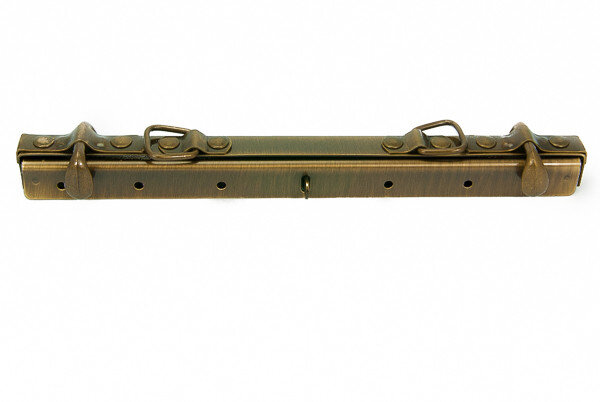 Gladstone bag frame 40 cm. Antique brass brushed type A