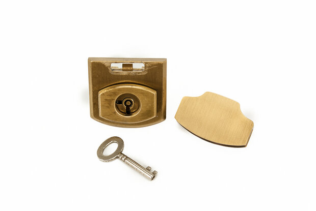 Handbaglock gold 52X38 mm.&nbsp;