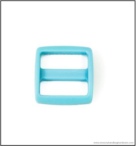 Schuiver 33X33 mm. / 26 mm. blauw