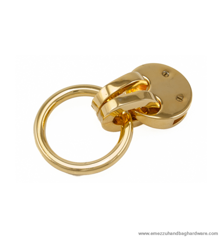 Handle loop Gold 70X40/30 mm.