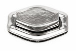 Customizable twist lock 54X38 mm.