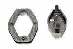 Customizable twist lock 54X38 mm.