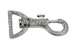 Karabinerhaken Strass 68X33/25 mm.