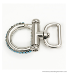 Karabinerhaken Strass 70X43/25 mm.