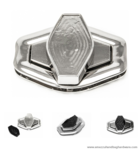 Customizable twist lock 54X38 mm.