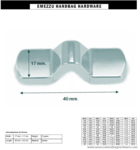 Attachment 40x17 mm.